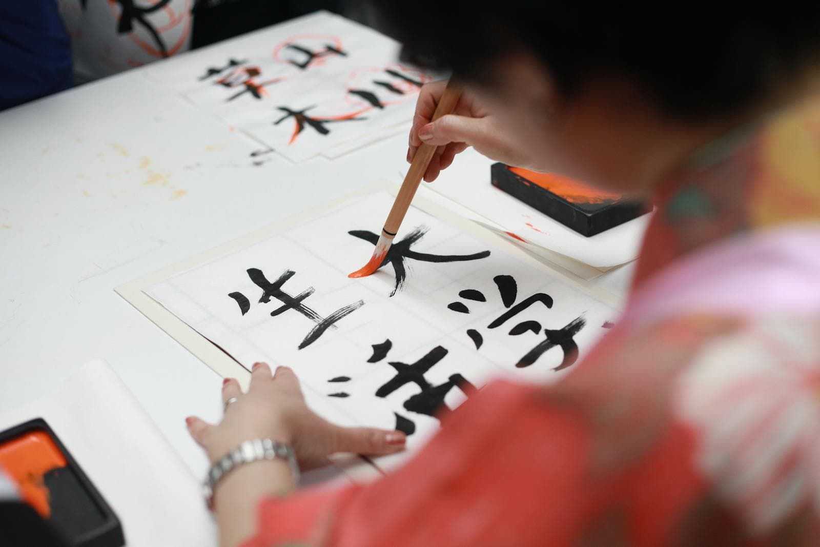 Calligraphy & Origami Workshop