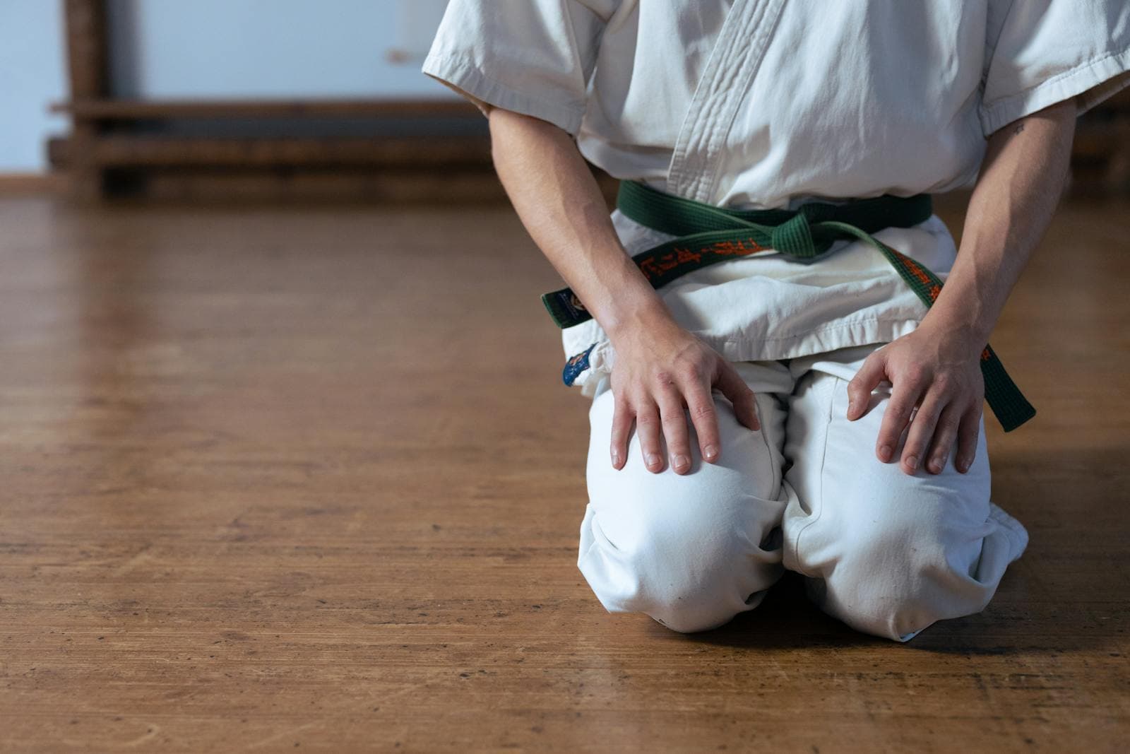 Not strength — direction. The whole of aikido in one movement